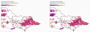 Map of Fuel Scores under Long Unburnt Fire History Scenario